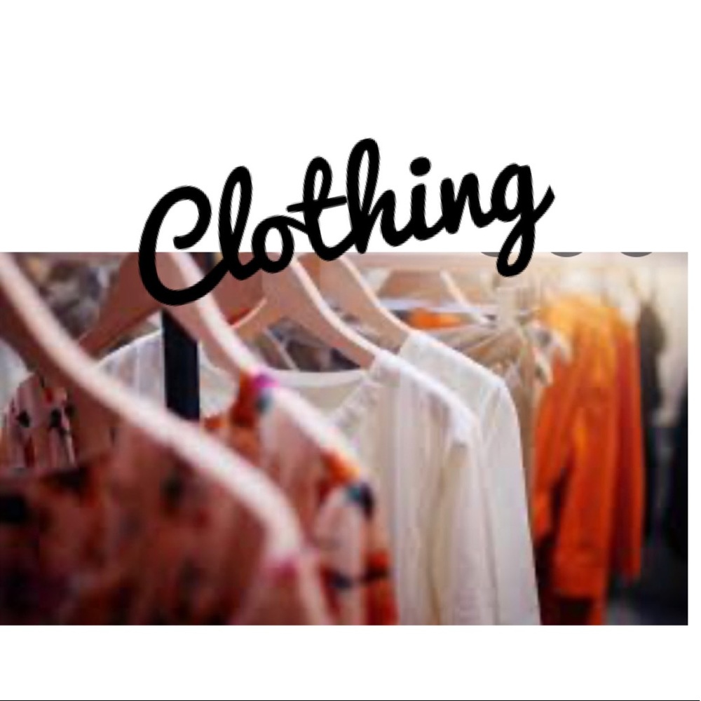 This section will be clothing